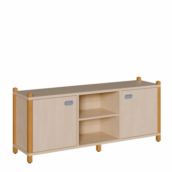 ST Raumteilerschrank 60 cm, 2 Türen/Regal